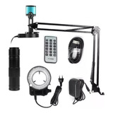Câmera Microscópio Usb Hdmi 4k 48mp Lente 1 130x Zoom Led