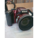Câmera Nikon Coolpix P510 Vermelha