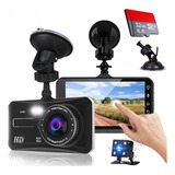 camera painel dianteiro traseiro preto