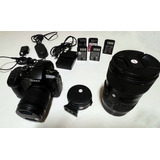 Câmera Panasonic Lumix Gh5 + Lente Sigma Art 18/35mm