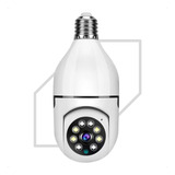 Câmera Prova D água Infravermelho Lâmpada Wifi Hd Cor Branco