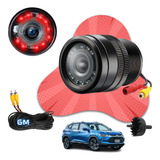 Câmera Ré Automotiva 9 Leds Hd Infravermelho Visão Noturna