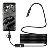 Câmera Sonda Endoscópica A Prova Água Foto Inspeção Android