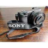 Câmera Sony Alpha A6400 Mirrorless     Objetiva 16 50mm