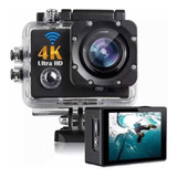 Câmera Sport 4k Action Gocam Carregador bateria cartão 32gb