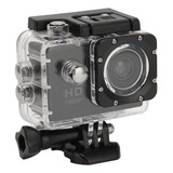 Câmera Subaquática Waterproof Action Fhd 1080p