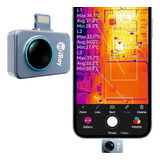 Câmera Térmica Infiray P2 Pro Visão Noturna Entrada iPhone