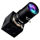 Câmera USB 1080p Com Zoom 2 8 12 Mm Webcam Foco Variável PC Câmera De Alta Velocidade Mini UVC USB2 0 USB Com Câmera Para Computador Câmera De Vídeo Industrial Close Up 100fps 60fps Câmera Web Lente