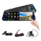 Câmera Veicular Automotiva Carro Wifi 4k Dashcam Carplay