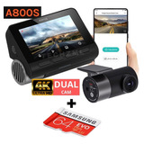 Camera Veicular Automotiva Xiaomi 70mai A800s 4k Dual 64gb