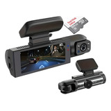 Câmera Veicular Segurança Gravador Dashcam Uber Cartão 64gb