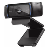 Câmera Web Logitech C920 Full Hd 30fps Cor Preto