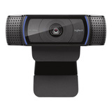 Câmera Web Logitech C920s Full Hd 1080p 30fps Cor Preto