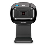 Câmera Web Microsoft Lifecam Hd 3000 Hd 30fps Cor Preto
