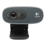 Câmera Webcam Logitech C270 Hd Com