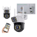 Câmera Wifi Full Hd Externa Prova D água Lente Dupla Ip66