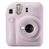Câmeras Fotográfica Instax Mini 12 Lilás Candy modo Selfie