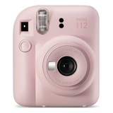 Câmeras Fotográfica Instax Mini 12 Rosa Gloss Modo Selfie
