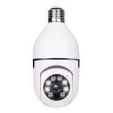 Câmeras Lâmpada Led De Segurança 360 Wifi Hd Noturna Espiã