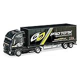 Caminhão Baú Brinquedo Pro Tork Preto