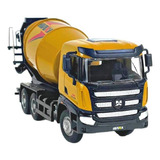 Caminhão Betoneira Truck Escala 1 50 Modelo Huina Decoração