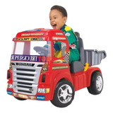 Caminhão Big Truck Vermelho Elétrico 1900