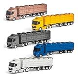 Caminhão Brinquedo Criança Réplica Graneleiro Mercedes Actroz 1-30 Cor Sortida