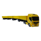 Caminhao Brinquedo Iveco Bi Trem Caçamba Graneleiro Usual