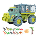 Caminhão Brinquedos Do Dinossauro Para Green 12 Peças