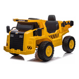 Caminhão Caçamba Elétrico Infantil Cat C Controle Zippy Toy