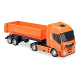 Caminhão Caçamba Infantil Iveco Hi Way Usual Brinquedos