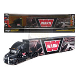 Caminhão Carreta Baú Custom Haulers 1 64 35cm Maisto