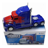 Caminhão Carreta Vira Robô Transformers Carrinho