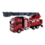 Caminhão Carrinho De Bombeiro Metal Fricção Miniatura 1 50