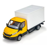 Caminhão Carroceria Iveco Daily Carroceria Baú Miniatura