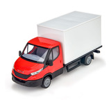 Caminhão Carroceria Miniatura Iveco Daily Carroceria Bau