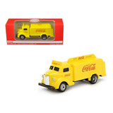 Caminhão Coca Cola Bottle Truck Amarelo 1947 1 87