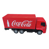 Caminhão Coca Cola caravana Do Natal Baú Ford Vermelho