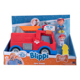 Caminhão De Bombeiros Blippi Veículos Divertidos Com Recur