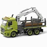 Caminhão De Brinquedo De Montar Com Guindaste Luzes E Sons