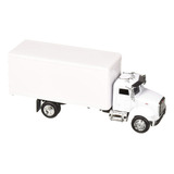 Caminhão De Caixa New ray 15803d 1 43 Utility Peterbilt 335