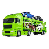 Caminhão Diamond Truck Cegonheira Verde Roma Novo