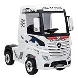 Caminhão Elétrico Mercedes Benz Actros Branco 12V Importway