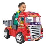Caminhao Eletrico Truck Vermelho 1900 Magic Toys