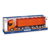 Caminhão Graneleiro Iveco Em Miniatura Infantil Hi way