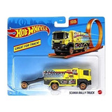 Caminhão Hot Wheels Scania Rally Truck Mattel