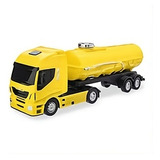 Caminhão Iveco Carreta Tanque Brinquedo Hy Way Com Mangueira