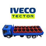 Caminhão Iveco Miniatura Tector Engradado Bebidas