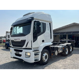 Caminhão Iveco Stralis Hi Road 440 6x2 Branca Hi Way 480