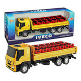 Caminhão Iveco Tector Dropside Brinquedo Infantil